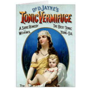Afiche de la virgen tónica del Dr. D. Jayne