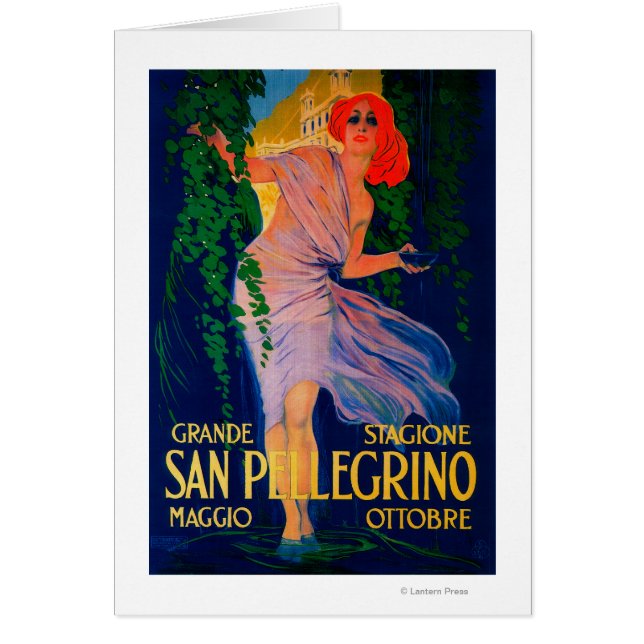 Afiche de San Pellegrino VintageEurope (Frente)