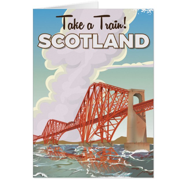 Afiche de Scotland Fourth Bridge Travel. (Frente)