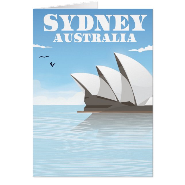 Afiche de Sydney Australia Travel (Frente)