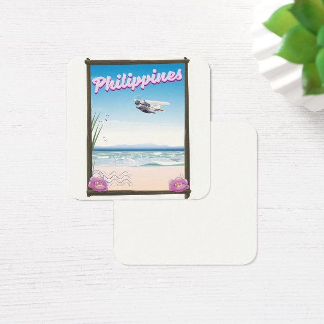 Afiche de viaje de Filipinas (Escritorio)