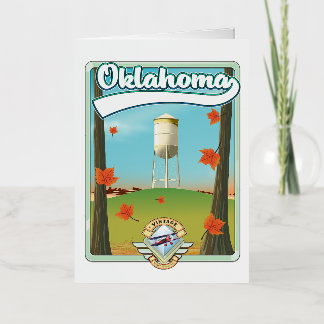 Afiche de viaje de Oklahoma