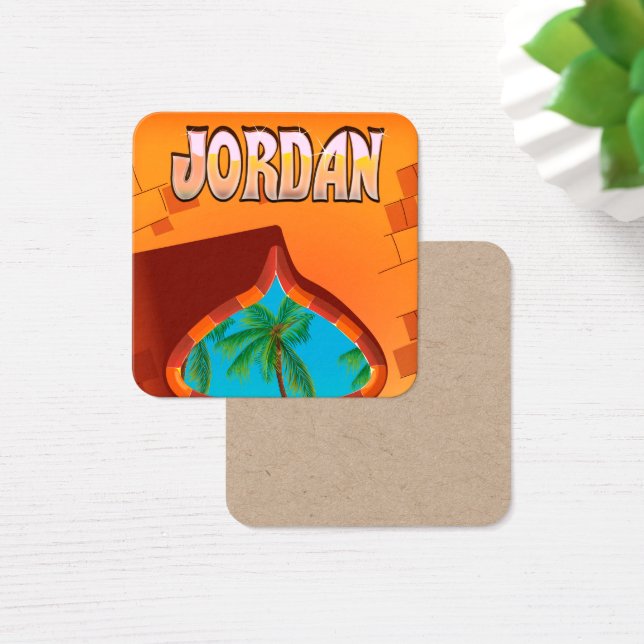 Afiche de viaje del Palacio de Jordania (Escritorio)