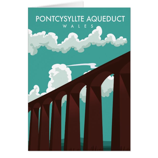 Afiche de viaje del Viaducto Leaderfoot Scotland (Frente)