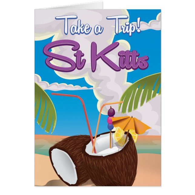 Afiche de viaje para vacaciones en San Cristóbal (Frente)