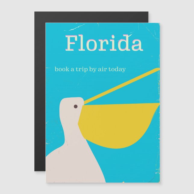 Afiche de viaje por Florida (Anverso/Reverso)