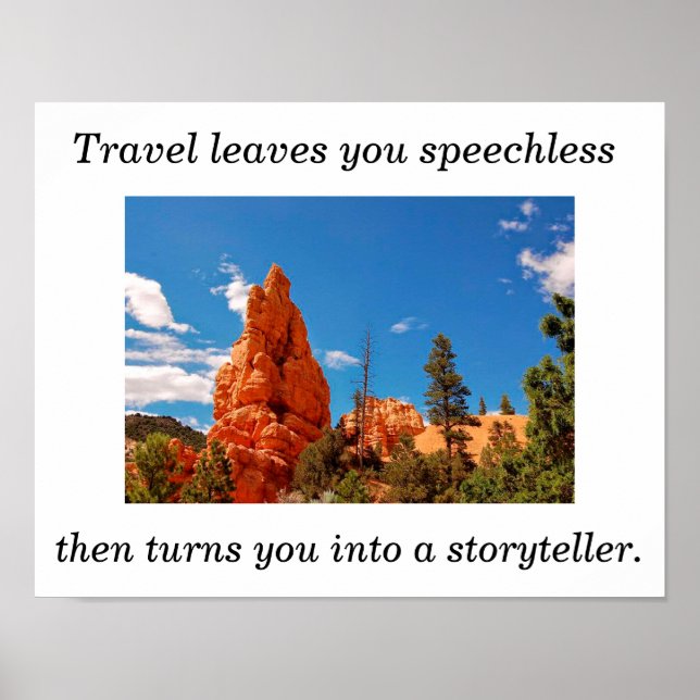 Afiche de viajes - arte poster (Frente)