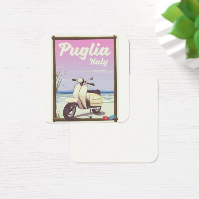 Afiche de viajes de Apulia Italia. (Escritorio)