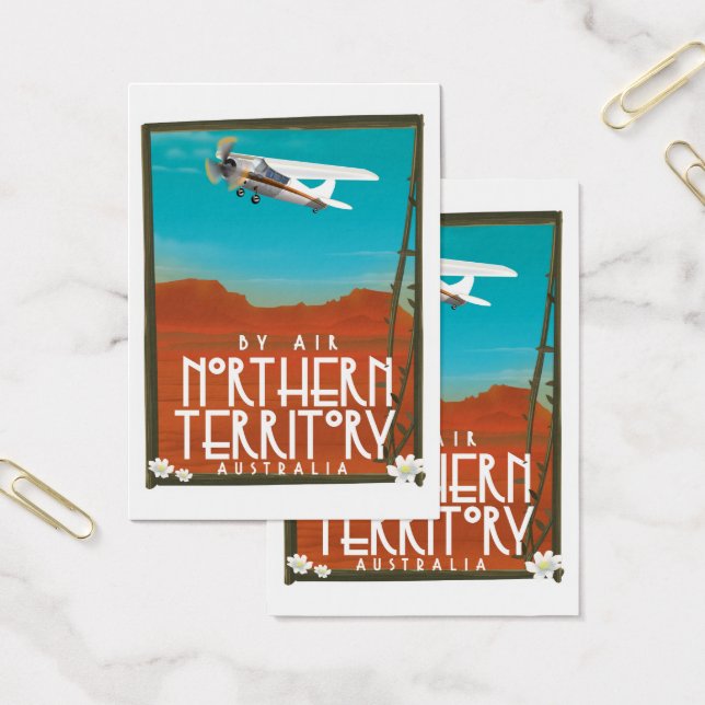 Afiche de viajes de Australia Septentrional (Oficina)