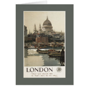 Afiche de viajes de Great Western Railway St. Paul