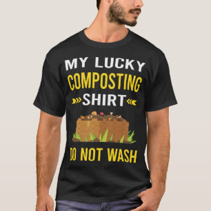 Afiche del compost de compostaje de la camiseta af