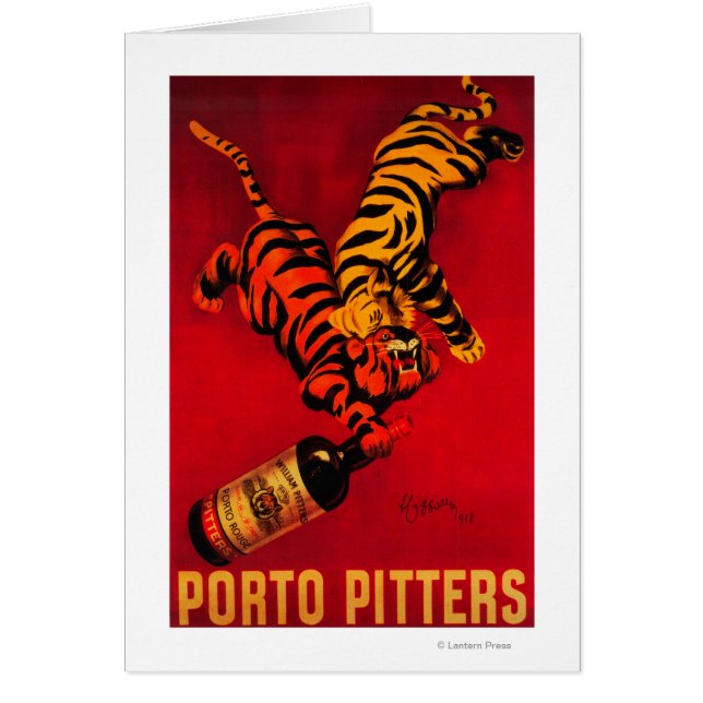 Afiche vintage de Porto Pitters para Europa (Frente)