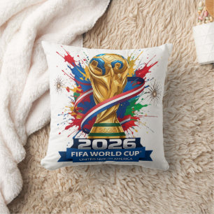 Aficionado del Fútbol 2026   Almohada Decorativa T
