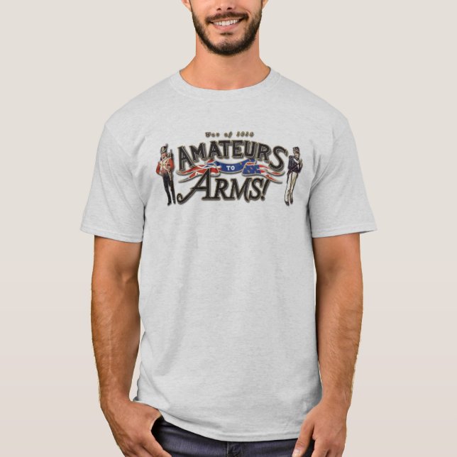 ¡Aficionados a los brazos! Camiseta (Anverso)