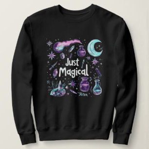 Afirmación de brujería solo sudadera mágica
