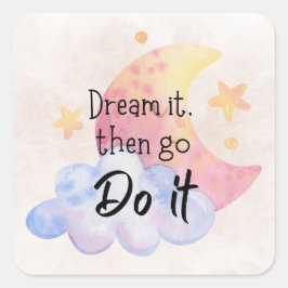 Afirmación positiva | Pegatina motivador