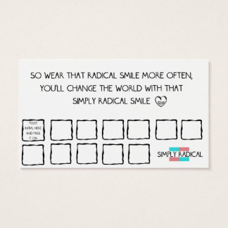 Afirmaciones de sonrisas radicales