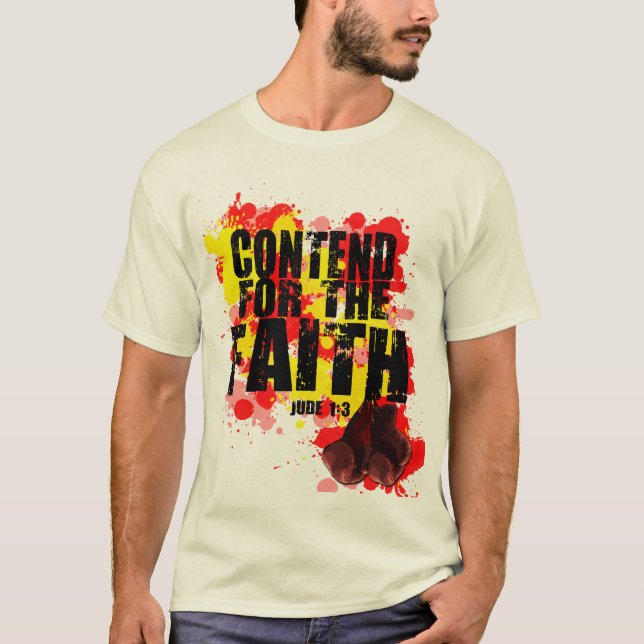"AFIRME PARA CAMISETA DE LA FE" (Anverso)