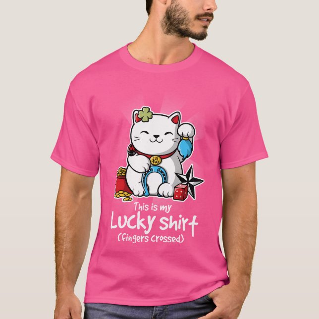 Afortunada camiseta (Anverso)