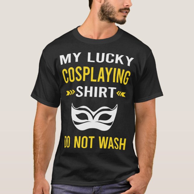 Afortunada camiseta Cosplay Cosplayer (Anverso)