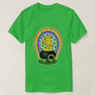 Afortunada camiseta del Día de St Patricks