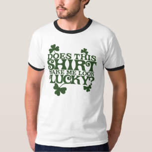 Afortunada camiseta irlandesa