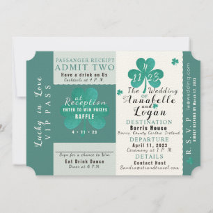 Afortunada en el amor Invitación a la boda de dest