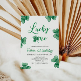 Afortunada Invitación de un cumpleaños, tema de St