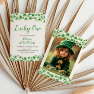 Afortunada Invitación de un cumpleaños, tema de St