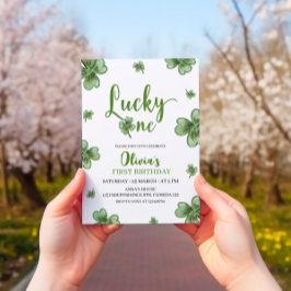 Afortunada Invitación de un cumpleaños, tema de St