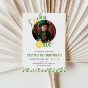 Afortunada Invitación de un cumpleaños, tema de St