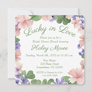 Afortunadamente En El Amor Invitación A La Ducha B