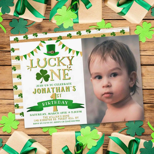 Afortunadamente Una Foto Invitaciones a Cumpleaños (Subido por el creador)
