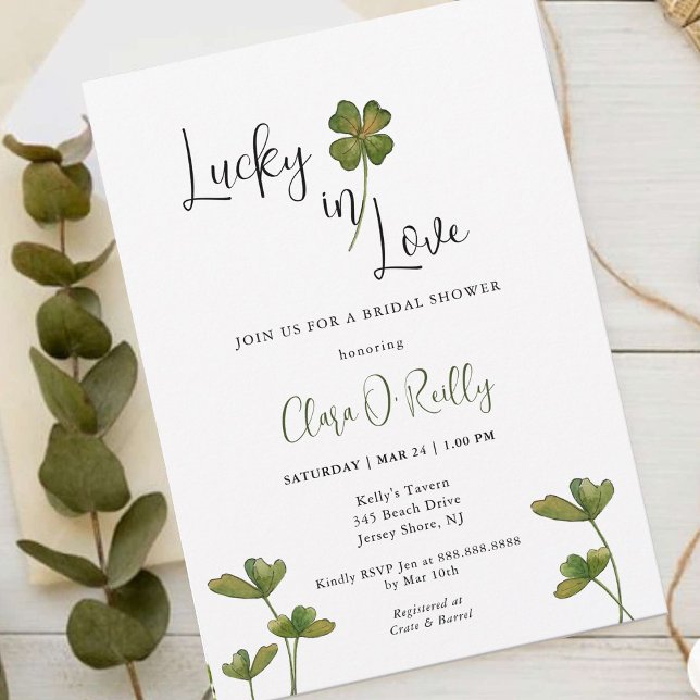 Afortunado en el amor Invitación a la ducha de nov (Subido por el creador)