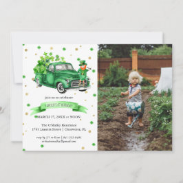 Afortunado | Primer cumpleaños del Día de San Patr