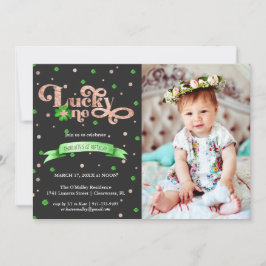 Afortunado | Primer cumpleaños del Día de San Patr