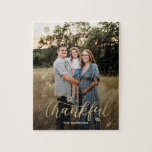 Afortunado rompecabezas de la foto del Día de Acci<br><div class="desc">¡Los regalos fotográficos hacen los mejores regalos! Fácilmente personalizado con su texto y/o foto(s) para un aspecto personalizado. Diseñado por Berry Berry Sweet. Ver más diseños en www.berryberrysweet.com</div>