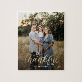 Afortunado rompecabezas de la foto del Día de Acci