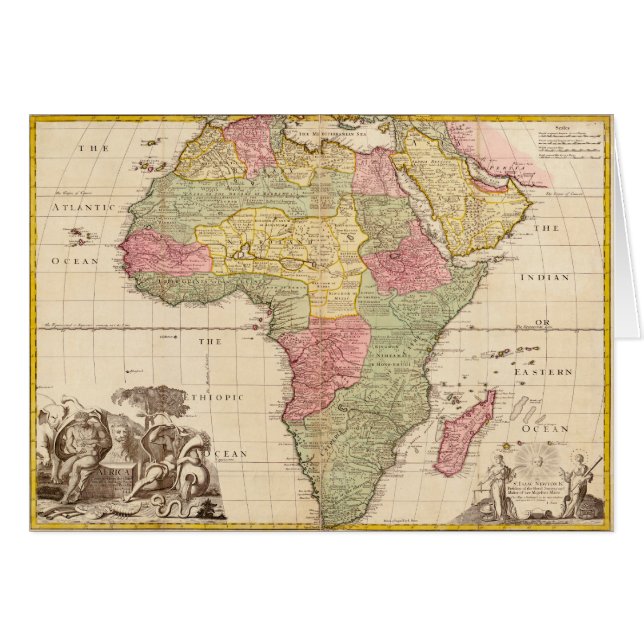África circa 1725 (Anverso (Horizontal))