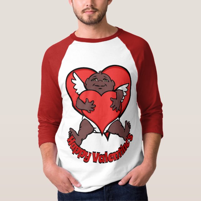 Africa Cupid Shirt Personalized Valentine's Jersey (Anverso)