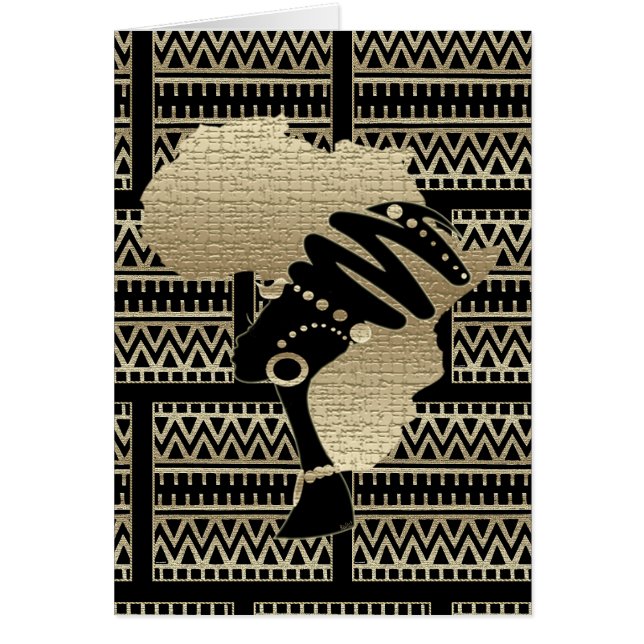 África en oro – Patrimonio Afrocentrista (Frente)