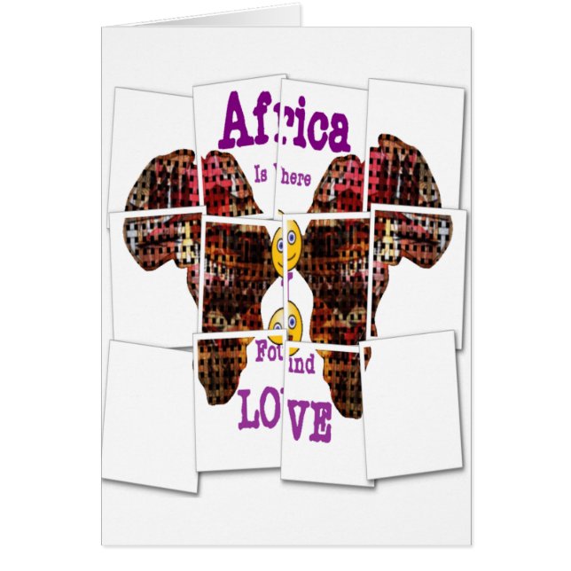 África es donde encontré amor (Frente)