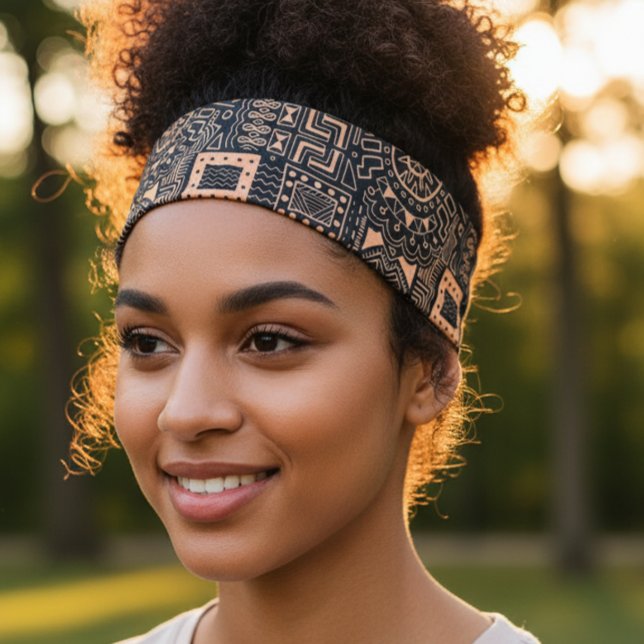 África geométrica de etnia blanca tribal negra (Subido por el creador)