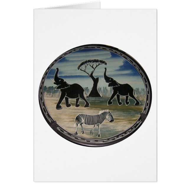 África Kenia Hermosa Vida Silvestre Elegante (Frente)