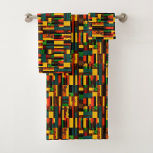 África Kente Ghana, Costa de Marfil, patrón tribal