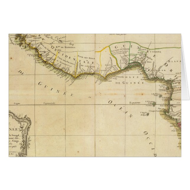 África occidental y central (Anverso (Horizontal))