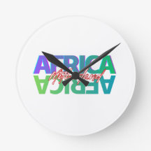 AFRICA: Patria - Reloj de Pared