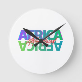 AFRICA: Patria - Reloj de Pared