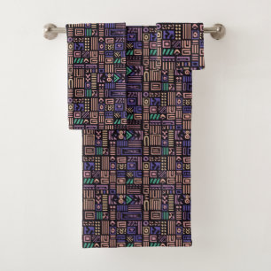 África Patrón de manto arte moderno abstracto 3