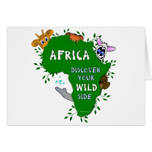 África salvaje (Anverso (Horizontal))